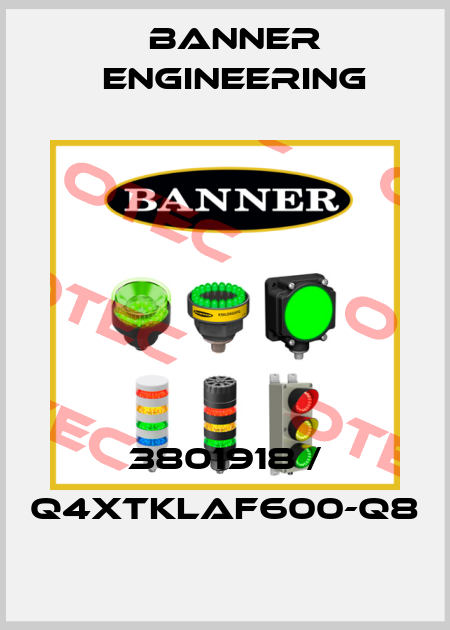 3801918 / Q4XTKLAF600-Q8 Banner Engineering