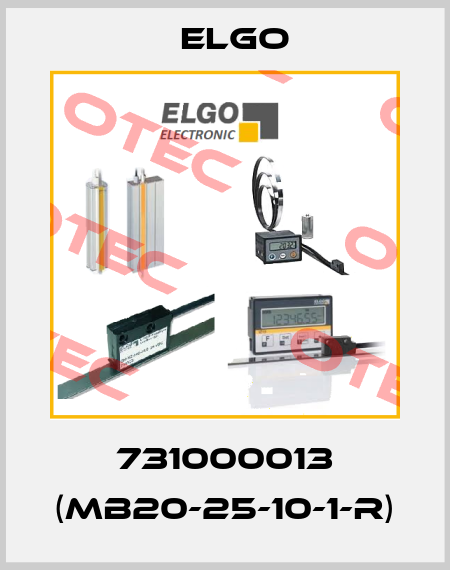 731000013 (MB20-25-10-1-R) Elgo