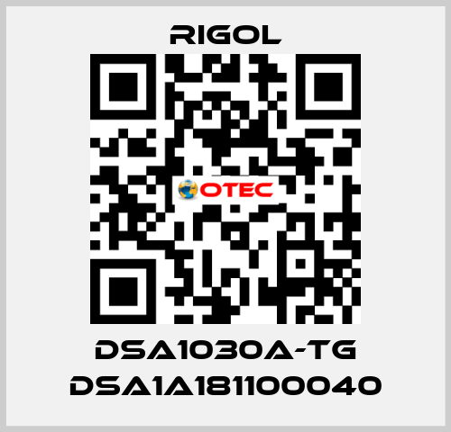 DSA1030A-TG DSA1A181100040 Rigol