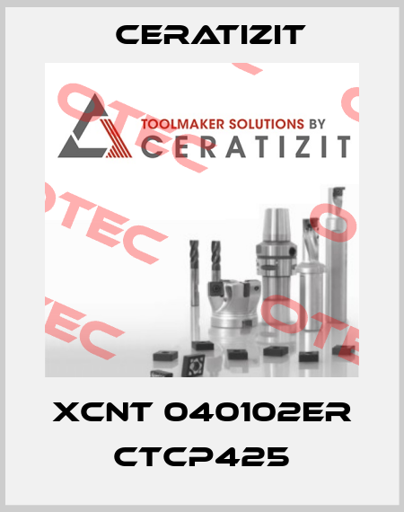 XCNT 040102ER CTCP425 Ceratizit