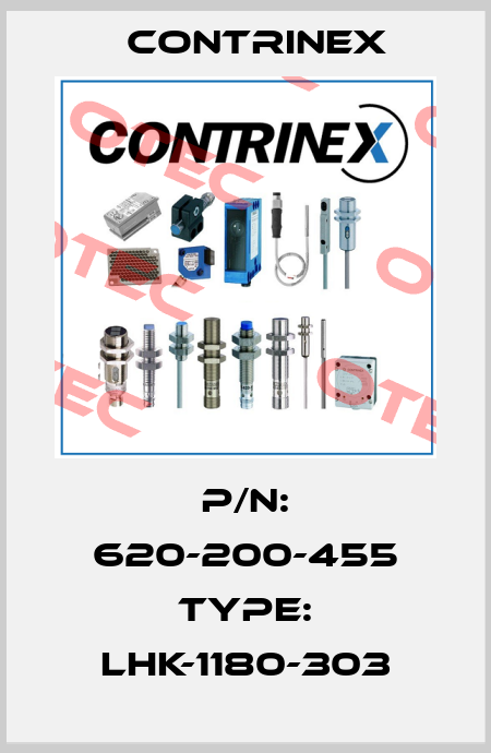 P/N: 620-200-455 Type: LHK-1180-303 Contrinex