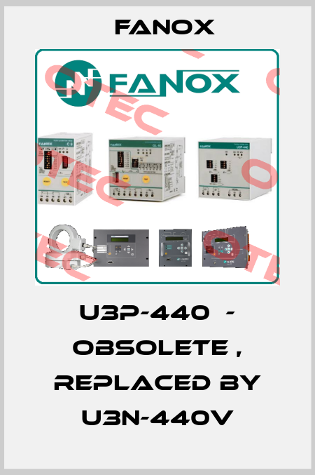 U3P-440  - obsolete , replaced by U3N-440V Fanox
