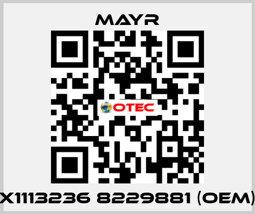 X1113236 8229881 (OEM) Mayr