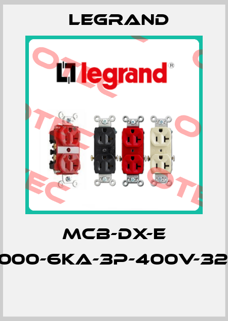 MCB-DX-E 6000-6kA-3P-400V-32A  Legrand