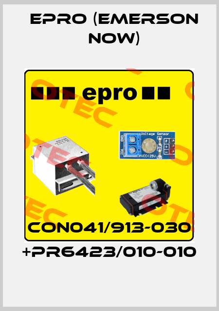CON041/913-030 +PR6423/010-010 Epro (Emerson now)
