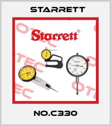No.C330 Starrett