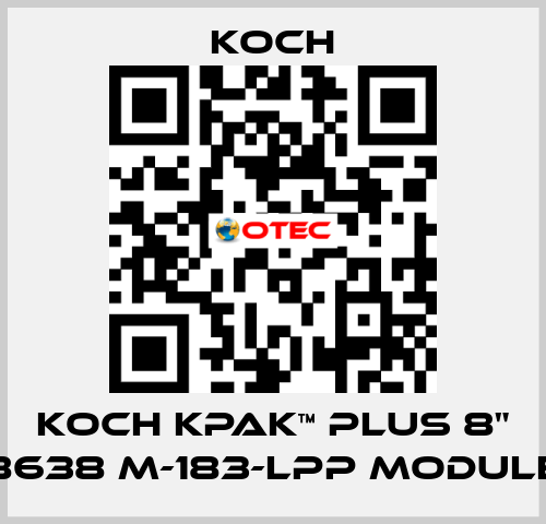 KOCH KPAK™ PLUS 8" 8638 M-183-LPP Module KOCH