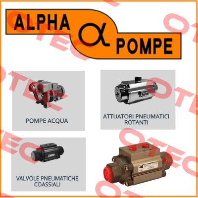 Cover for pump housing for 03RA/GF-T Alpha Pompe