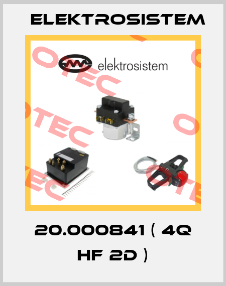 20.000841 ( 4Q HF 2D ) Elektrosistem