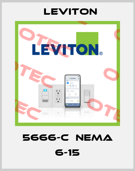 5666-C  Nema 6-15 Leviton