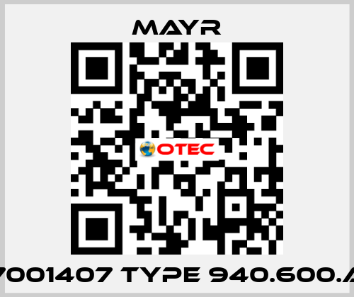 7001407 Type 940.600.A Mayr