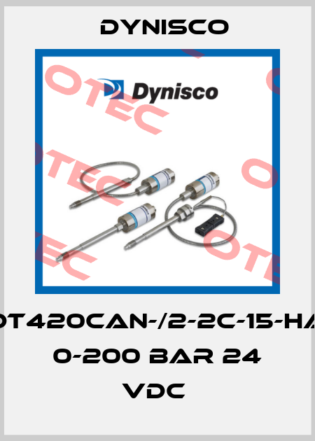 MDT420CAN-/2-2C-15-HA51 0-200 BAR 24 VDC  Dynisco