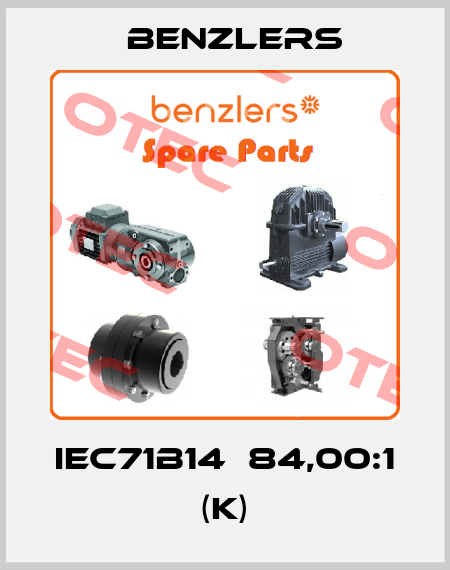 IEC71B14  84,00:1 (K) Benzlers