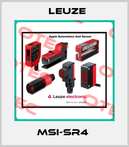 MSI-SR4  Leuze