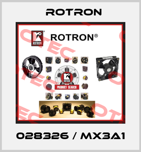 028326 / MX3A1 Rotron