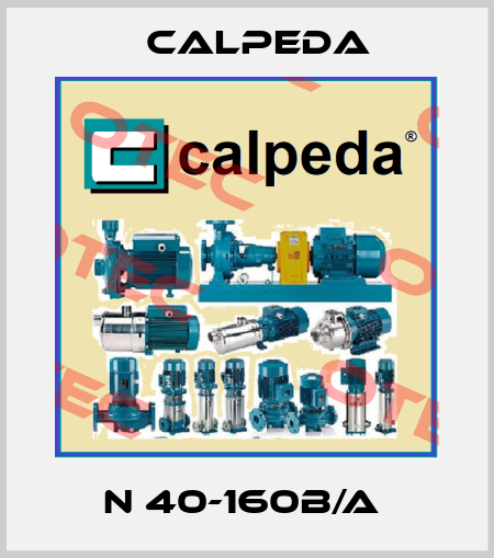 N 40-160B/A  Calpeda