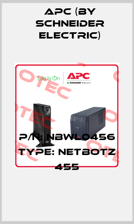 P/N: NBWL0456 Type: NetBotz 455 APC (by Schneider Electric)