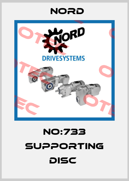 NO:733 SUPPORTING DISC  Nord