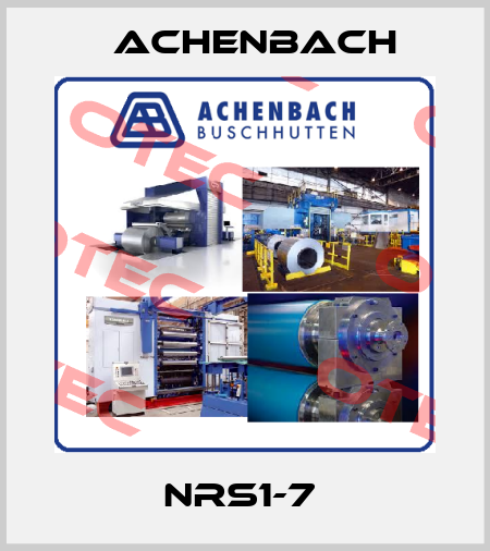 NRS1-7  ACHENBACH