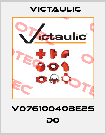 V07610040BE2S D0 Victaulic