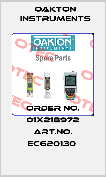 ORDER NO. 01X218972 ART.NO. EC620130  Oakton Instruments