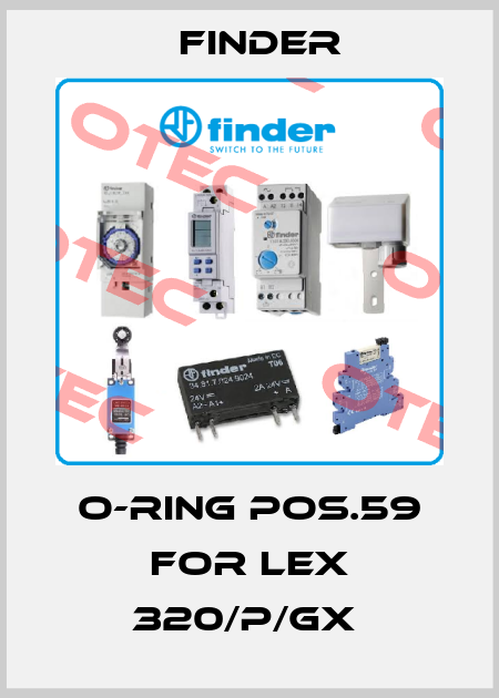 O-RING POS.59 FOR LEX 320/P/GX  Finder