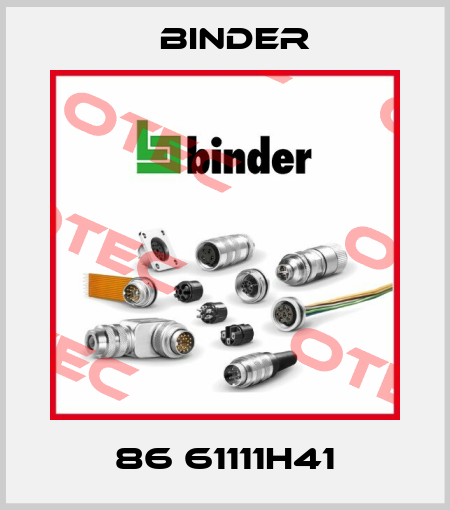 86 61111H41 Binder