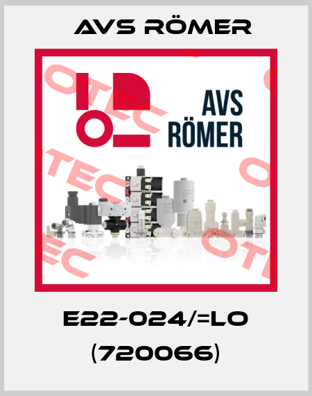 E22-024/=LO (720066) Avs Römer