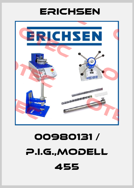 00980131 / P.I.G.,Modell 455 Erichsen