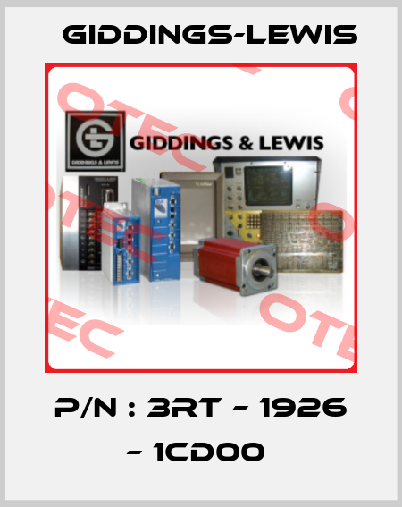 P/N : 3RT – 1926 – 1CD00  Giddings-Lewis
