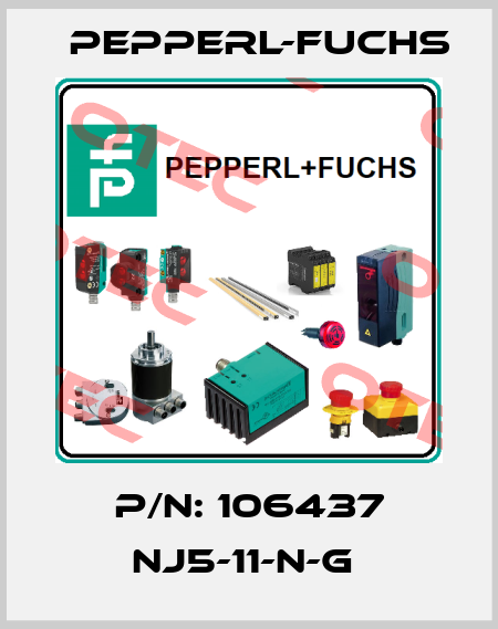 P/N: 106437 NJ5-11-N-G  Pepperl-Fuchs
