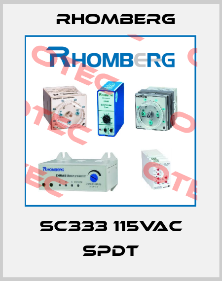 SC333 115VAC SPDT Rhomberg