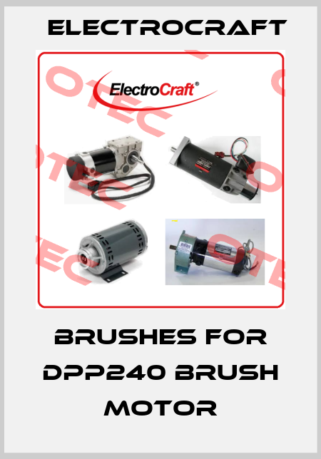 Brushes for DPP240 Brush Motor ElectroCraft