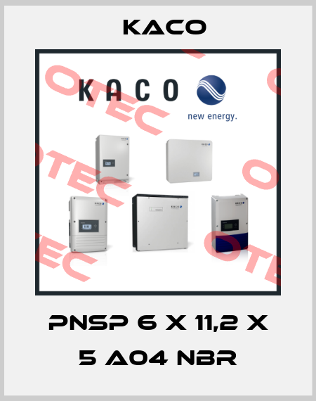 PNSP 6 X 11,2 X 5 A04 NBR Kaco