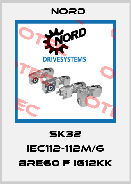SK32 IEC112-112M/6 BRE60 F IG12KK Nord