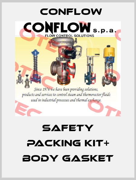 SAFETY PACKING KIT+ BODY GASKET CONFLOW