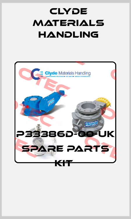 P33386D-00-UK SPARE PARTS KIT  Clyde Materials Handling