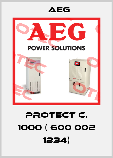 PROTECT C. 1000 ( 600 002 1234) AEG