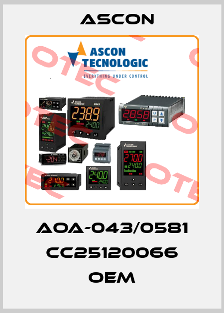 AOA-043/0581 CC25120066 OEM Ascon