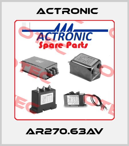 AR270.63AV Actronic