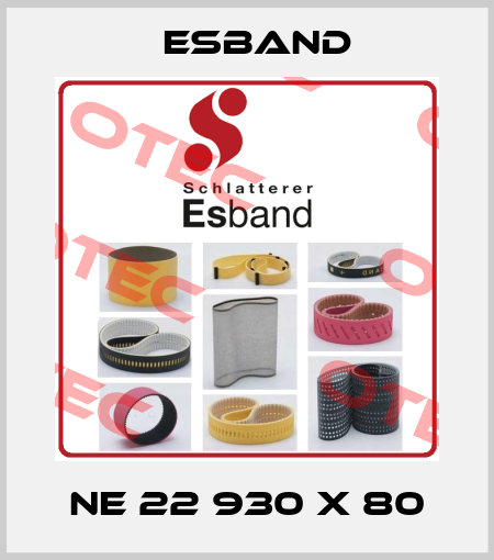 NE 22 930 X 80 Esband