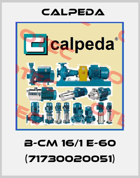 B-CM 16/1 E-60 (71730020051) Calpeda