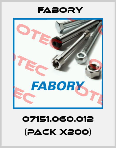 07151.060.012 (pack x200) Fabory
