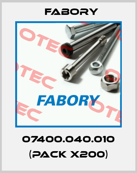 07400.040.010 (pack x200) Fabory