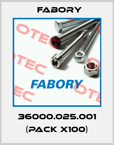 36000.025.001 (pack x100) Fabory