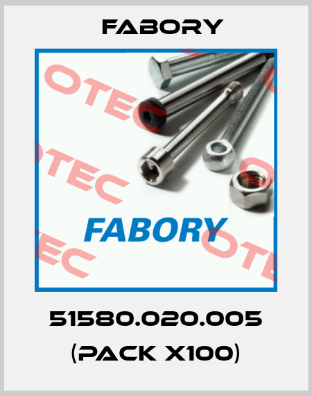 51580.020.005 (pack x100) Fabory