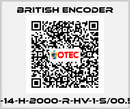 260-N-B-14-H-2000-R-HV-1-S/00.5-SF-4-N British Encoder