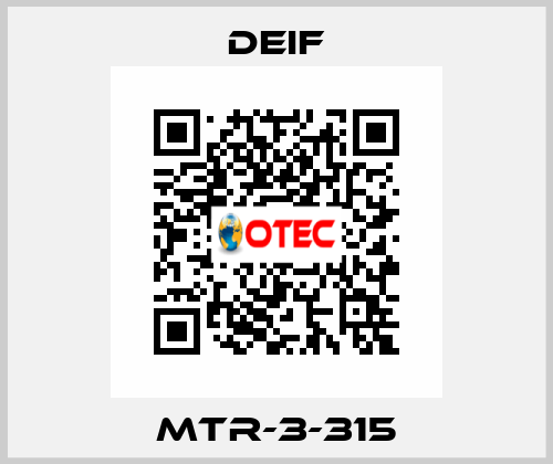 MTR-3-315 Deif