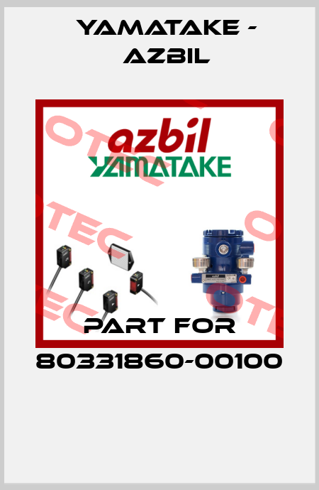 part for 80331860-00100  Yamatake - Azbil