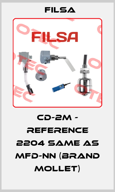 CD-2M - Reference 2204 same as MFD-NN (brand Mollet) Filsa